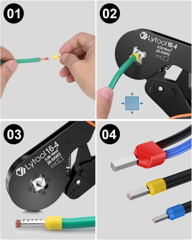 Thumbnail 6 de Lytool Pince-à-Sertir 0,08-16 mm² 🛠