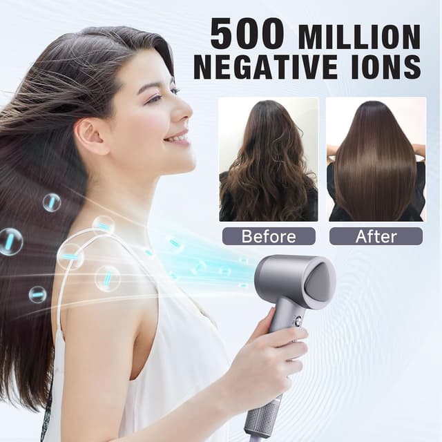 Detalle 2 de Portable Ionic Hair Dryer 160,000 RPM