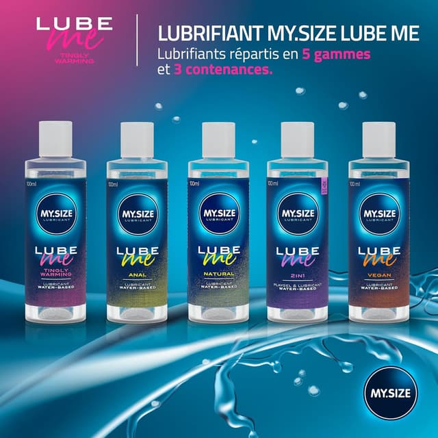 Thumbnail 3 de MY.SIZE Lube Me Premium 100 ml lubrifiant chauffant