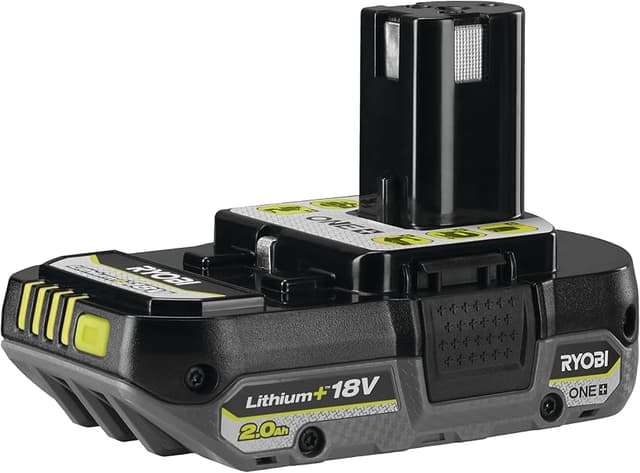 Detalle de RYOBI RB1820C - Batería 18V Lithium+ 2.0 Ah 🔋 Compatible