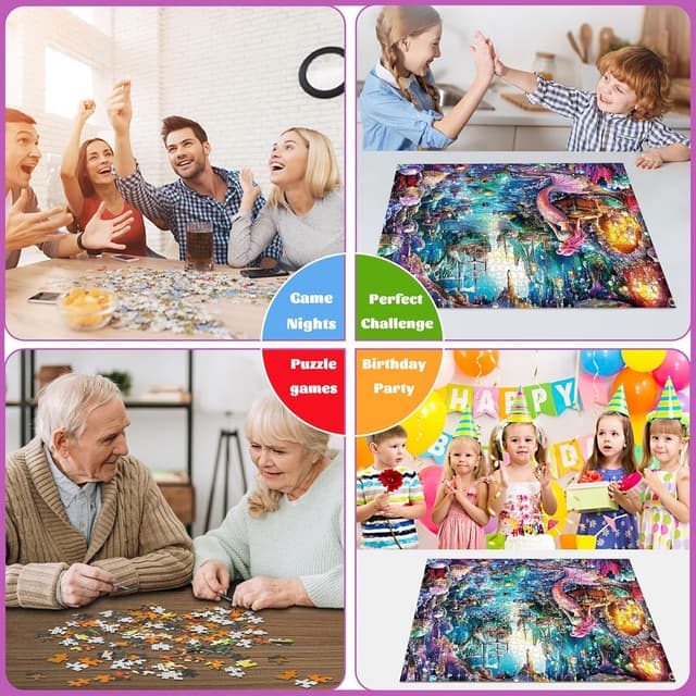 Detalle 2 de Puzzle Meerjungfrau mit 1000 Teilen