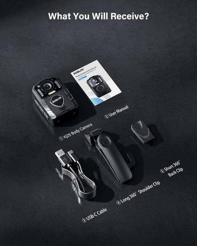 Thumbnail 5 de BOBLOV KJ25 128GB body camera