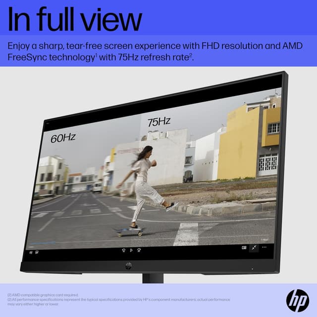 Thumbnail 3 de HP 21.4 inch FHD Monitor