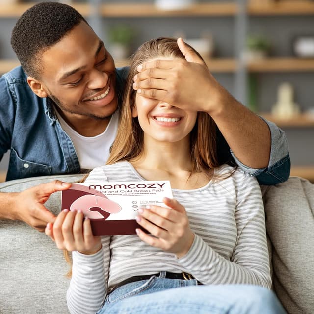 Thumbnail 6 de Momcozy Larger Breast Therapy Packs (Hot & Cold) with 2 Soft Covers – 2 Pack, Pink