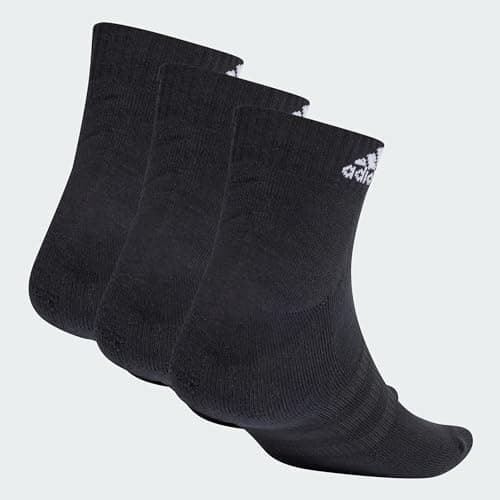 Thumbnail 4 de adidas Comfort Socks para Deportes - 3 Pares, Negro/Blanco