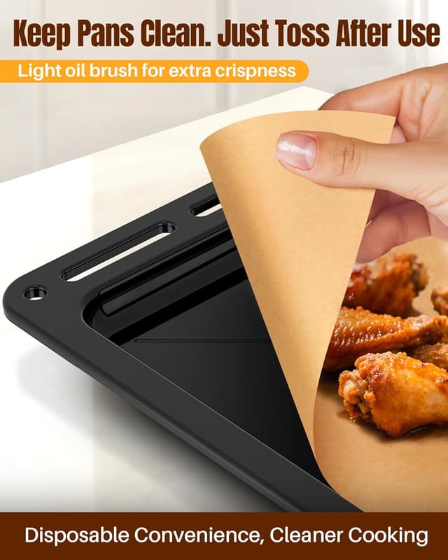 Thumbnail 4 de 140 Parchment Paper Sheets 9x13 Inch