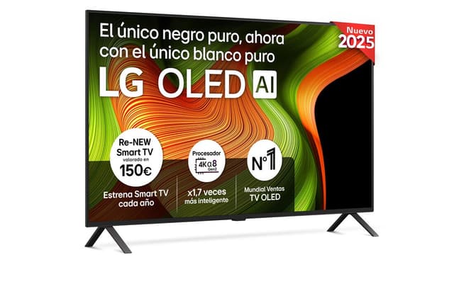 Detalle de LG OLED48B56LA Smart TV OLED AI B5 48" 4K 2025