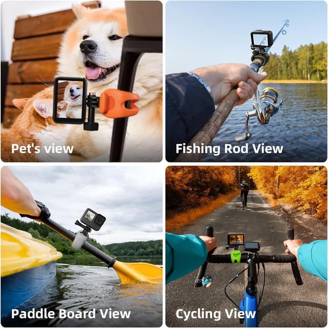 Thumbnail 5 de TELESIN Supporto Flessibile per Action Camera 360°