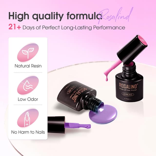 Thumbnail 4 de ROSALIND 30pcs Gel Nail Set ๐จ