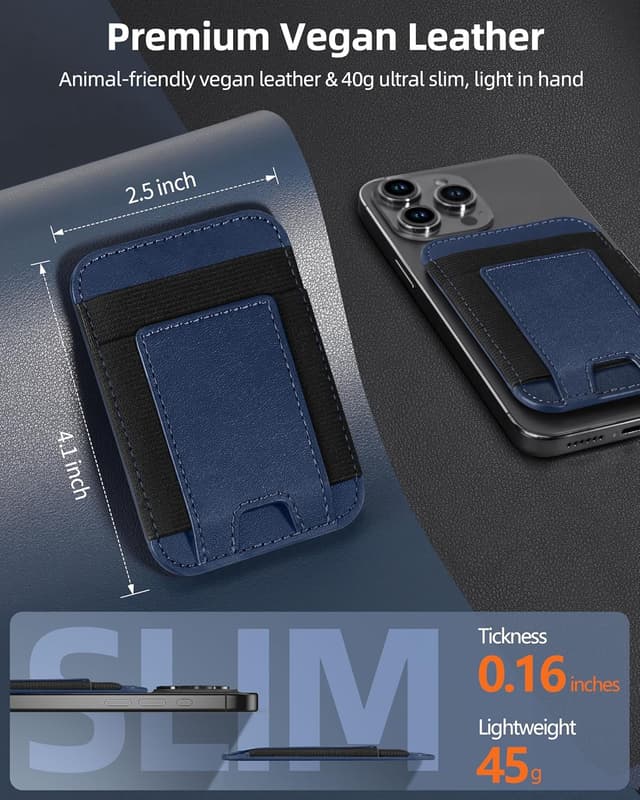 Thumbnail 6 de Upgraded MagSafe Wallet Navy