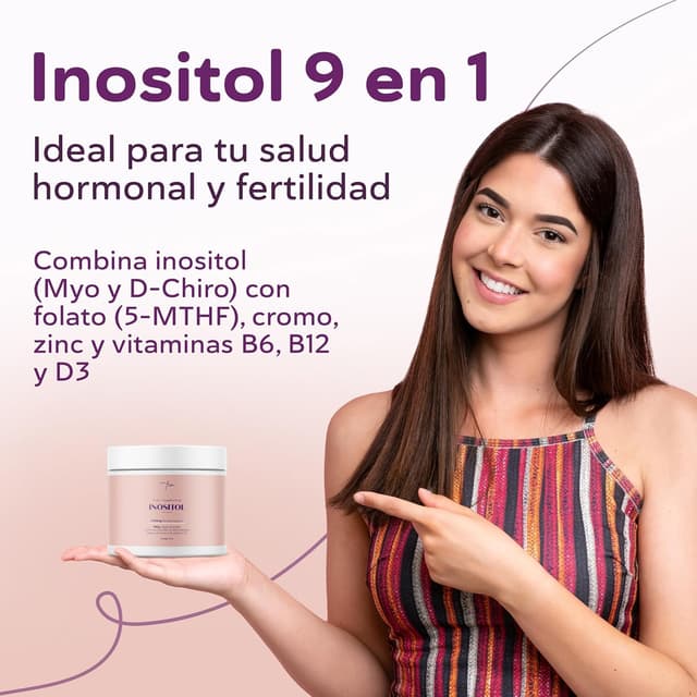 Thumbnail 2 de Inositol Myo & D-Chiro PCOS 4100MG 🌿 – Balance hormonal y metabolismo