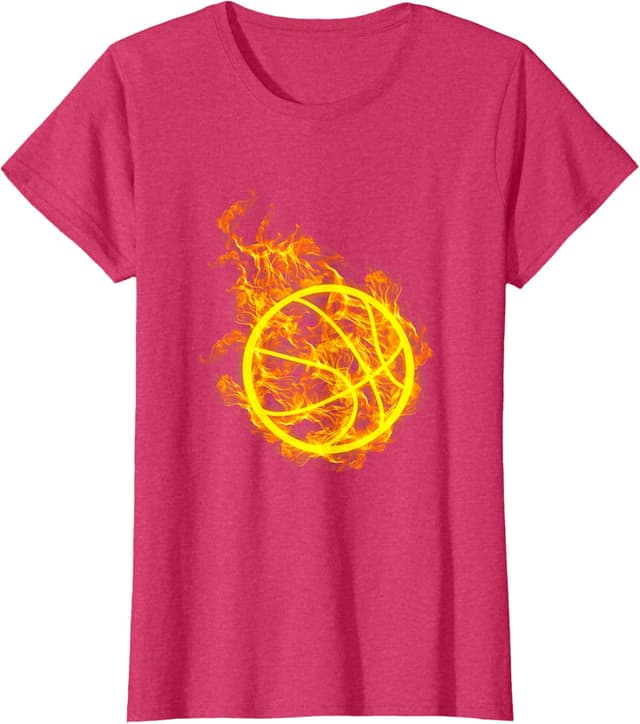 Thumbnail 3 de T-shirt basket flamboyant, ballon joueur