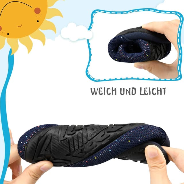 Detalle 2 de Kyopp Hausschuhe Kinder Rutschfest