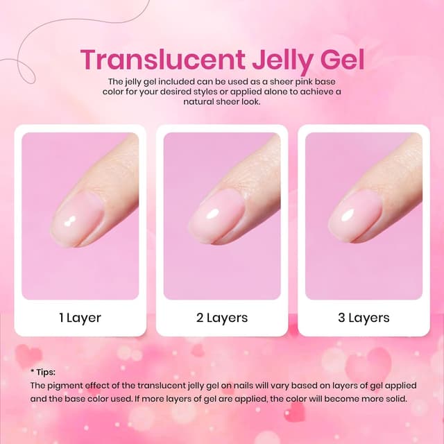 Thumbnail 4 de Beetles Pink Gel Nail Polish Set 7.5ml ๐