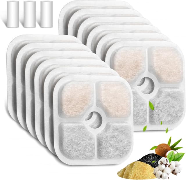 Detalle de Cat Water Fountain Filter 12er Set