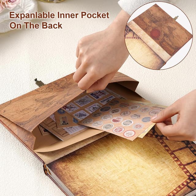 Thumbnail 4 de My Adventure Book Scrapbook – Álbum Retro para Viajes y Recuerdos 📖