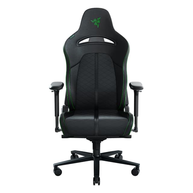 Detalle de Razer Enki Negra / Verde Silla Gaming