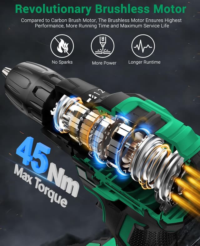 Thumbnail 4 de BETENST Avvitatore 21V