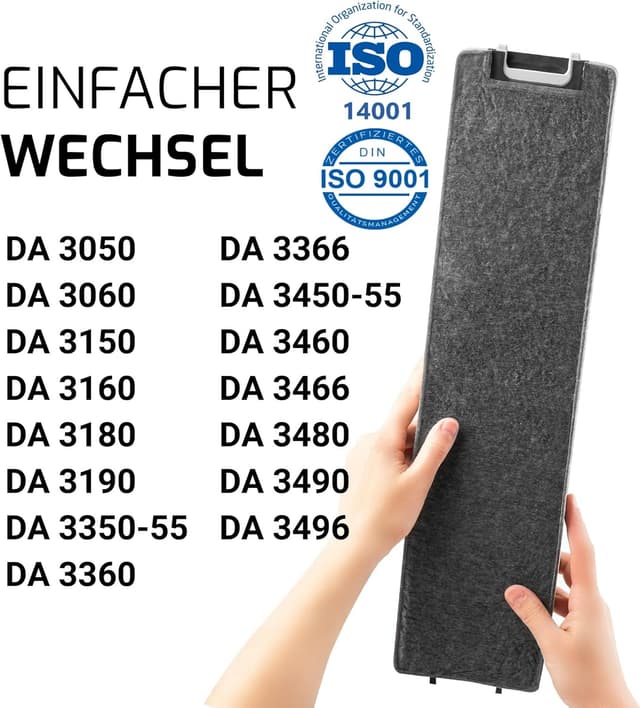 Thumbnail 2 de A&M Aktivkohlefilter DKF 13-1 476,5 mm