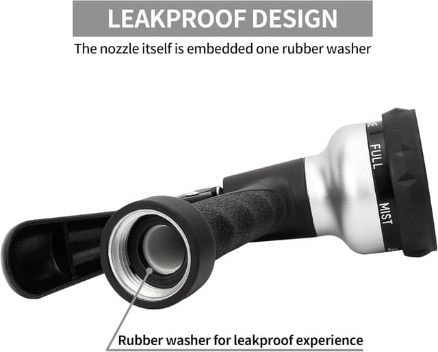 Thumbnail 6 de AUTOMAN hose pipe spray gun, 7 patterns