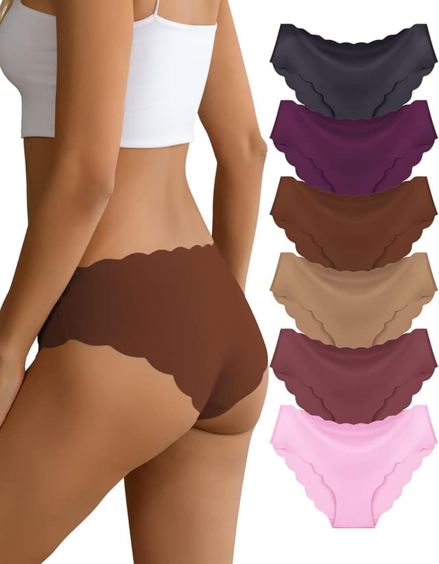 Imagen de Dawnrole Bragas Mujer Sin Costuras Pack 6 en OfertitasTOP