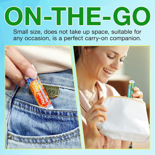 Thumbnail 6 de Nasal Stick Inhalierstift 4 Pack fürs freie Atmen