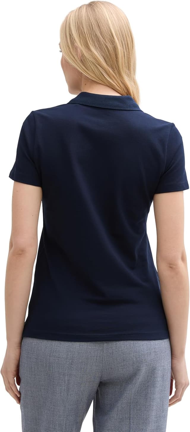 Detalle de TOM TAILOR 1047627 Polo donna a maniche corte (confezione da 1)