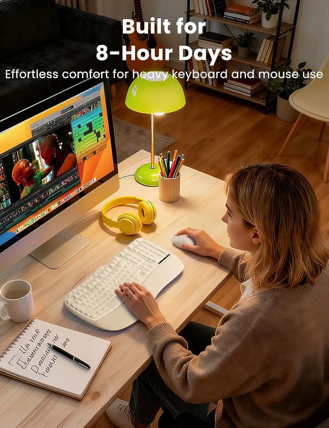 Detalle de SABlute Wireless Keyboard 2.4G Combo