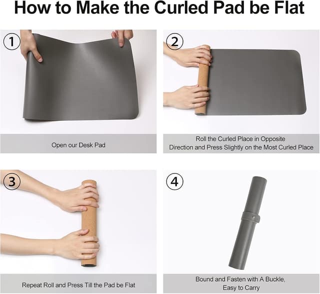 Thumbnail 4 de Vicloon Tapis de bureau 60Ă—30 cm đź–±