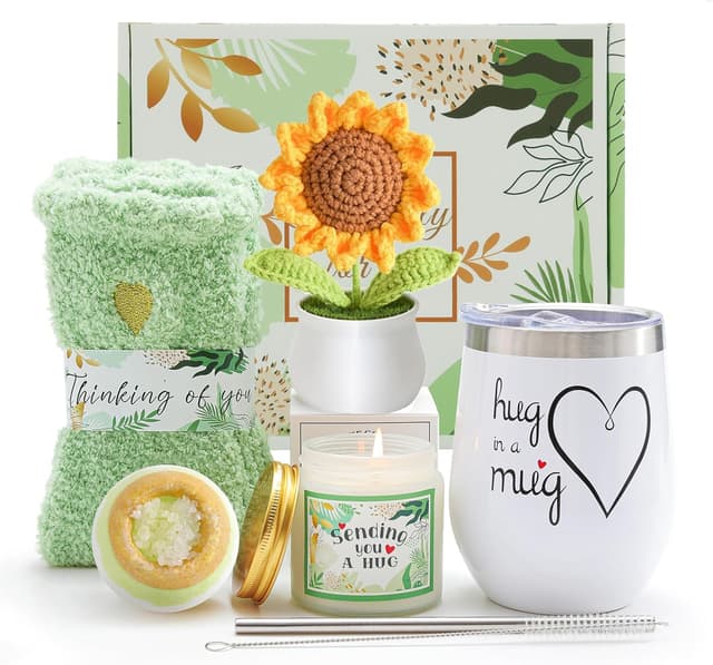 Detalle de Geschenkset Wellness für Frauen mit Tasse