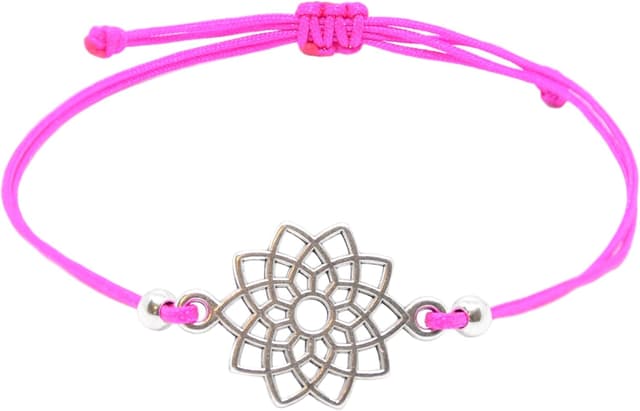 Thumbnail 6 de Selfmade Jewelry Damen-Armband Roségold Mandala Boho im Makramee-Look (inkl. Geschenk-Verpackung)