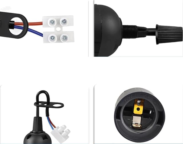 Thumbnail 3 de Kjzeex E27 Lampenfassung 3er Set