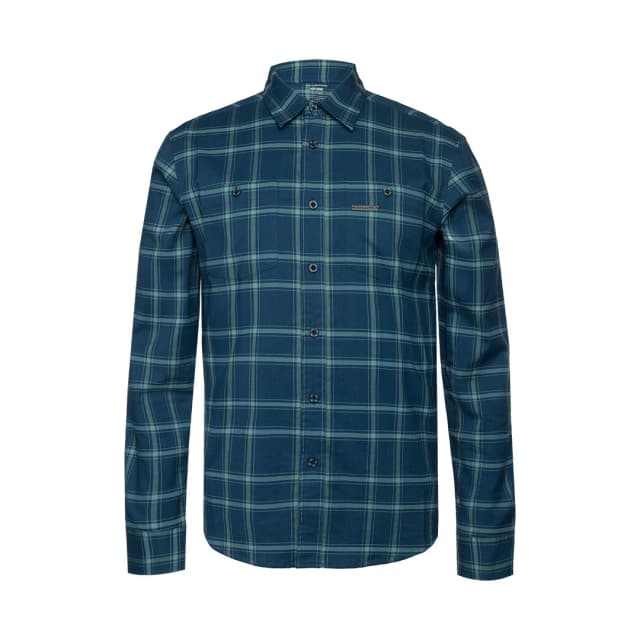 Detalle de Trangoworld Zernez Camisa hombre algodón 54%