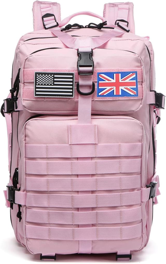 Detalle de Thuram 50L Waterproof Tactical Fishing & Hunting Backpack (Durable Nylon)