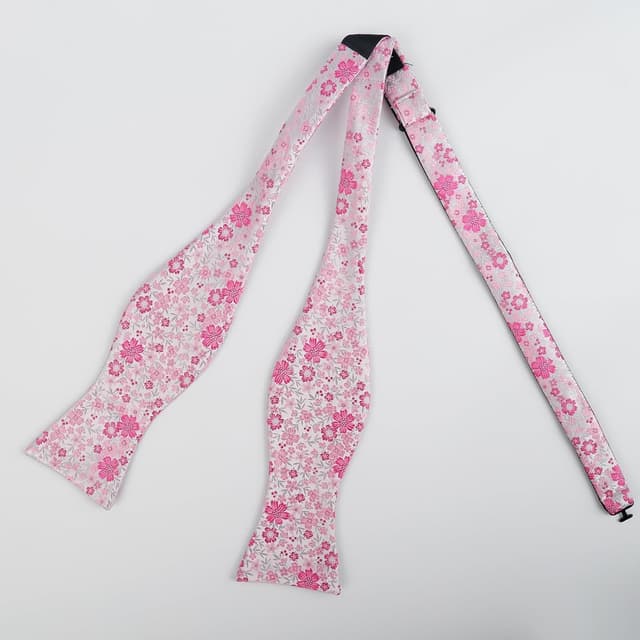 Detalle de Alizeal Floral Self Tied Bow Tie Set