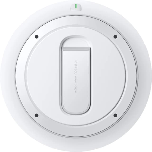 Detalle de INSTA360 Wave Arctic White – smartes Konferenzmikrofon mit AI-Meeting-Assistent