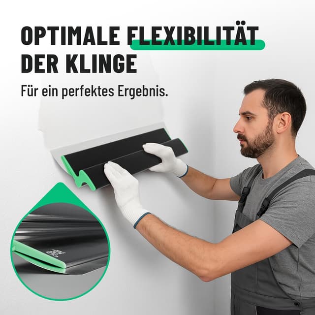 Detalle 2 de Greate Flächenspachtel 60 cm mit ergonomischem Griff – Glättspachtel für ansatzfreies Spachteln