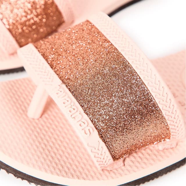 Detalle 2 de Havaianas You Angra Glitter – sandales type mule pailletées à larges lanières