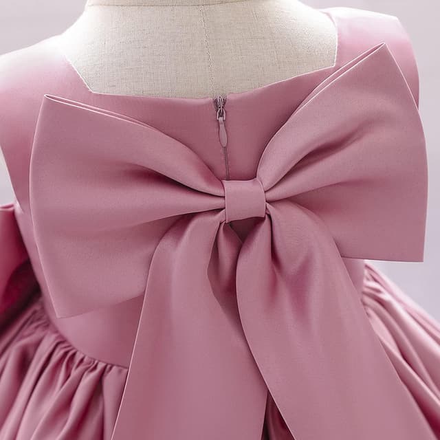 Thumbnail 1 de Toddler Flower Girl Dress Satin Bowknot