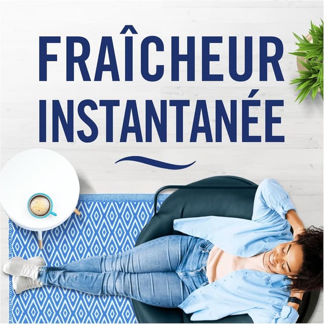 Detalle de Febreze Spray désodorisant 2 en 1 Fleur Naissante – lot de sprays (185 ml x8)