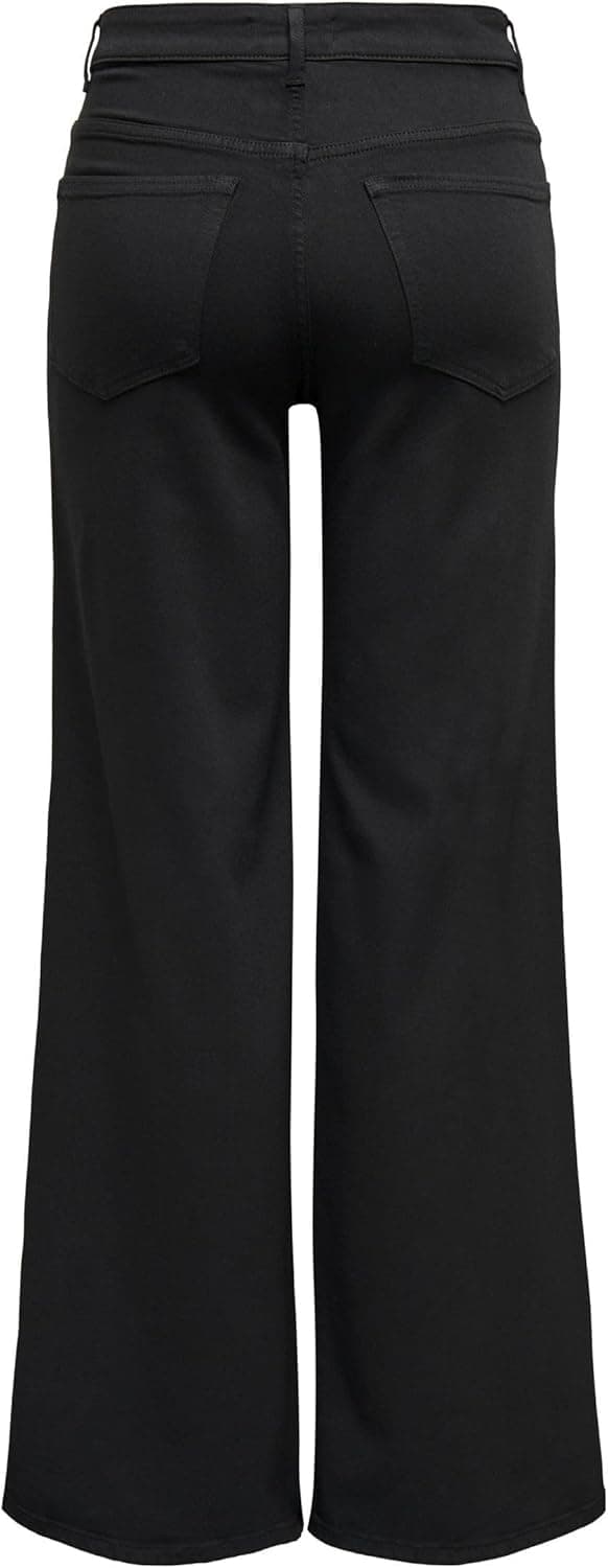 Detalle de ONLY Female Jeans mit weitem Bein ONLMADISON – hohe Taille mit weiter Beinschnitt