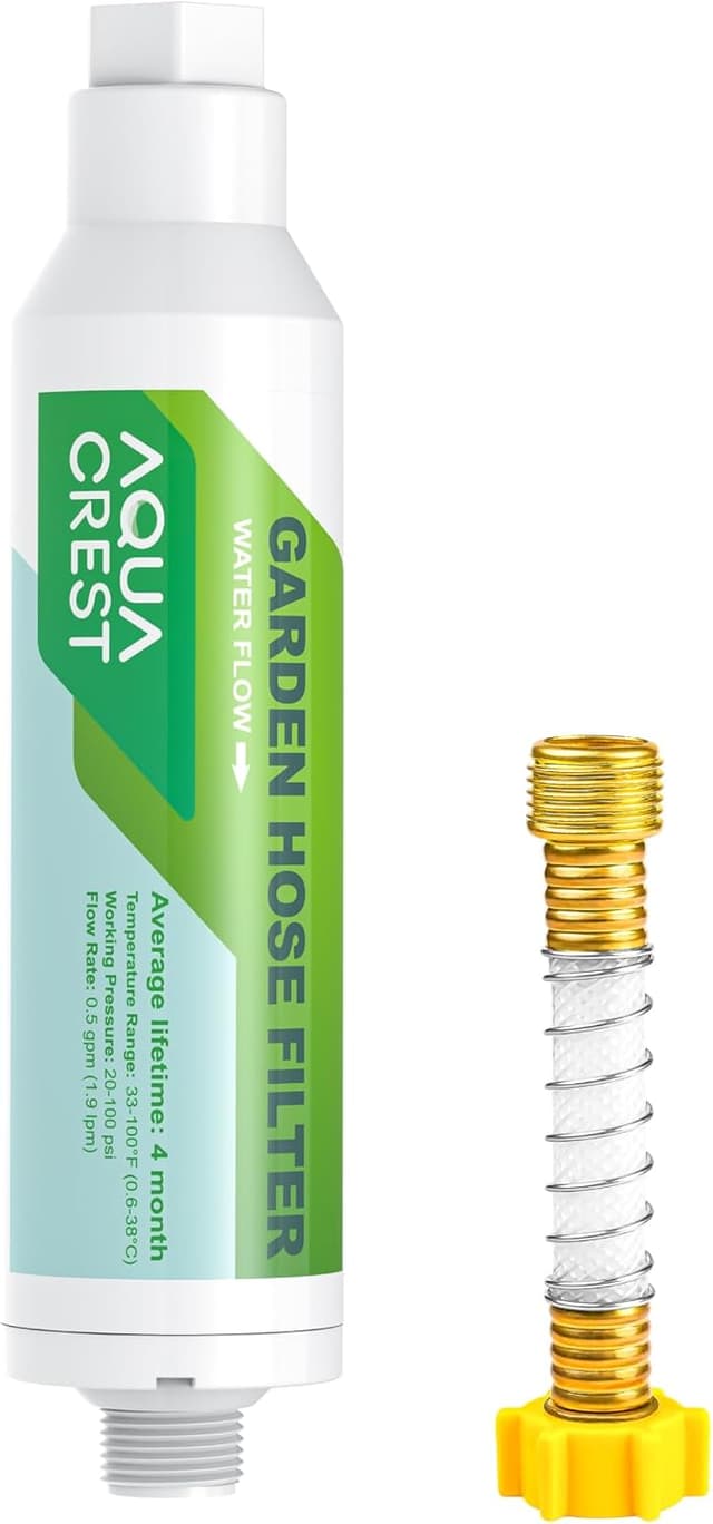 Detalle de AQUA CREST filtro acqua per tubo giardino KDF