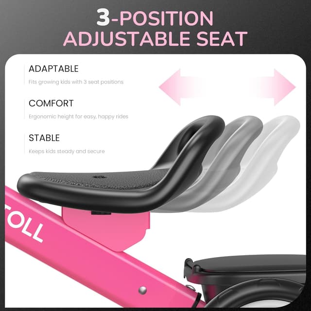 Detalle de Umatoll Tricycle for Toddlers 3-Position Seat 2-5