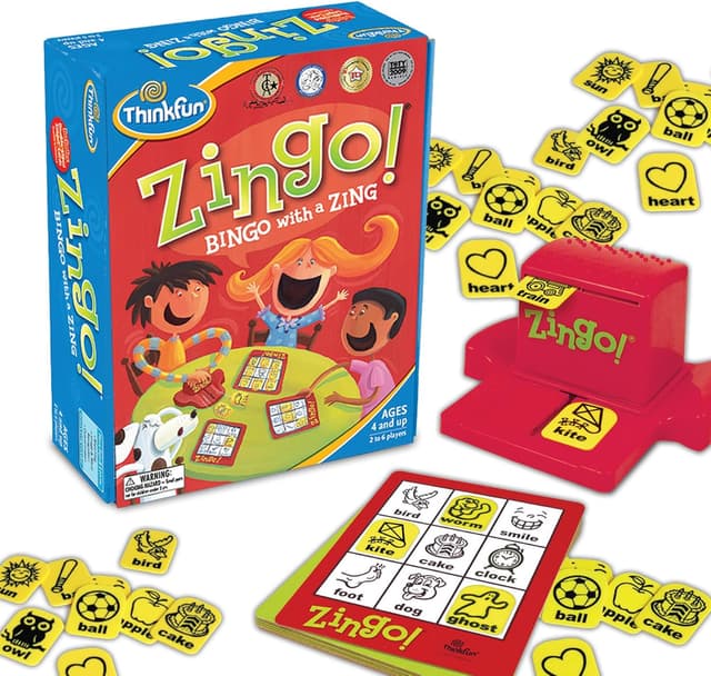Detalle de ThinkFun Zingo Bingo Preschool Game