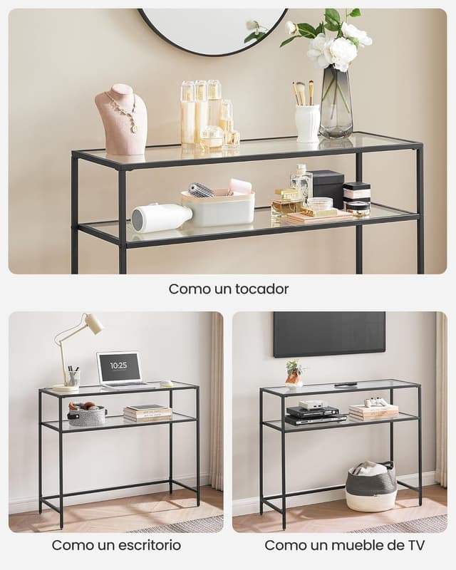 Thumbnail 6 de VASAGLE LGT025B01 Mesa de consola 35x100