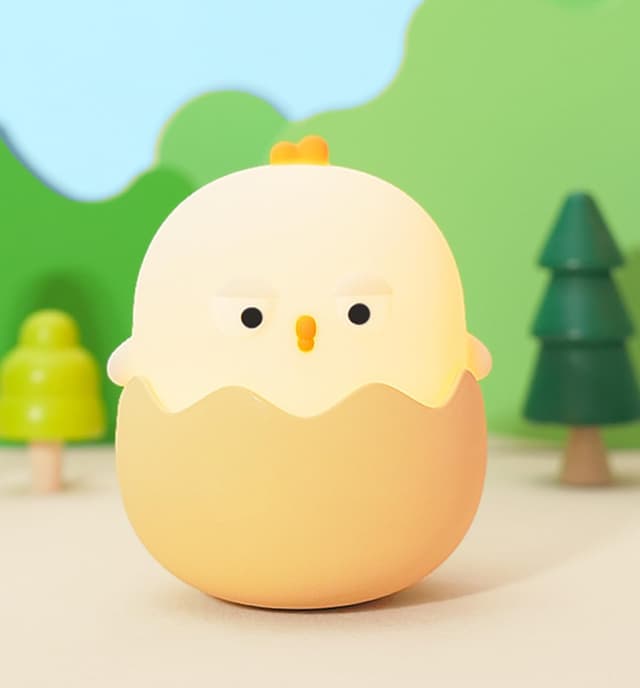 Detalle de Beek Nachtlicht Kinder Stilllicht Eierschalenform