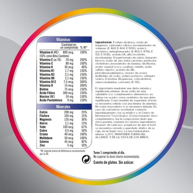 Thumbnail 5 de Multicentrum Hombre 50+ Multivitamínico para Hombres 💊