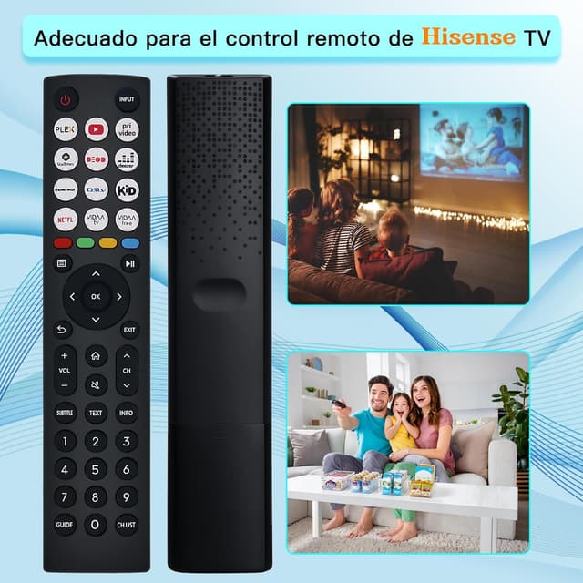 Thumbnail 4 de Riry mando Hisense EN2J36H TV VIDAA 4K