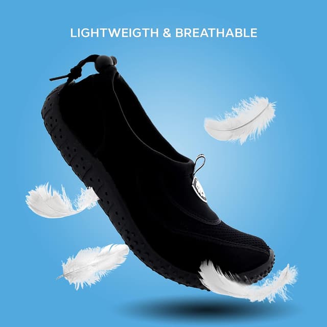 Thumbnail 6 de Aqua Shield Women’s Beach Pool Sea Swimming Toggle Slip-On Water Socks