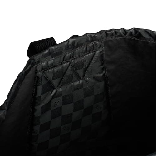 Detalle de Vans Mochila Old Skool Cinch VN00082GBLK1 unisex, para trabajo, escuela y planes al aire libre